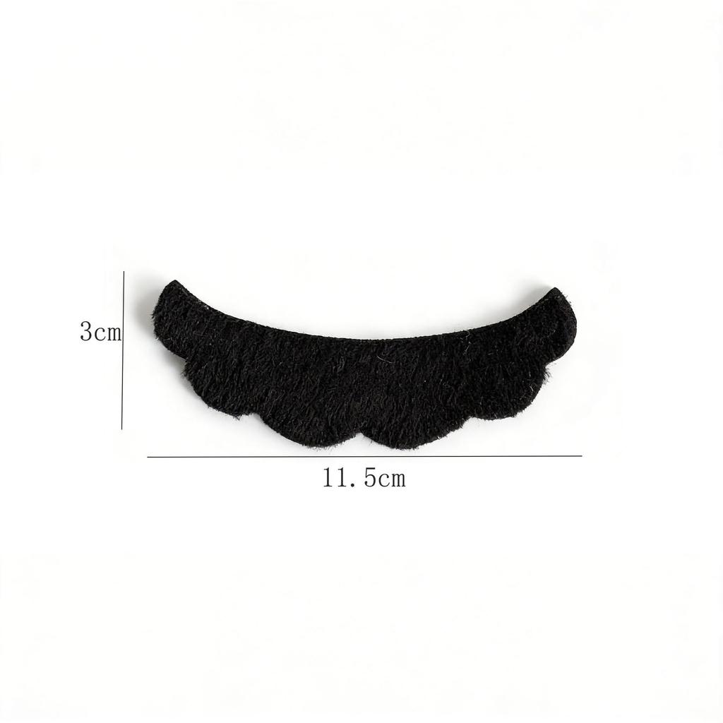 Halloween Fake Beard & Moustache Costume Set with Funny Eyebrows for Party & Cosplay