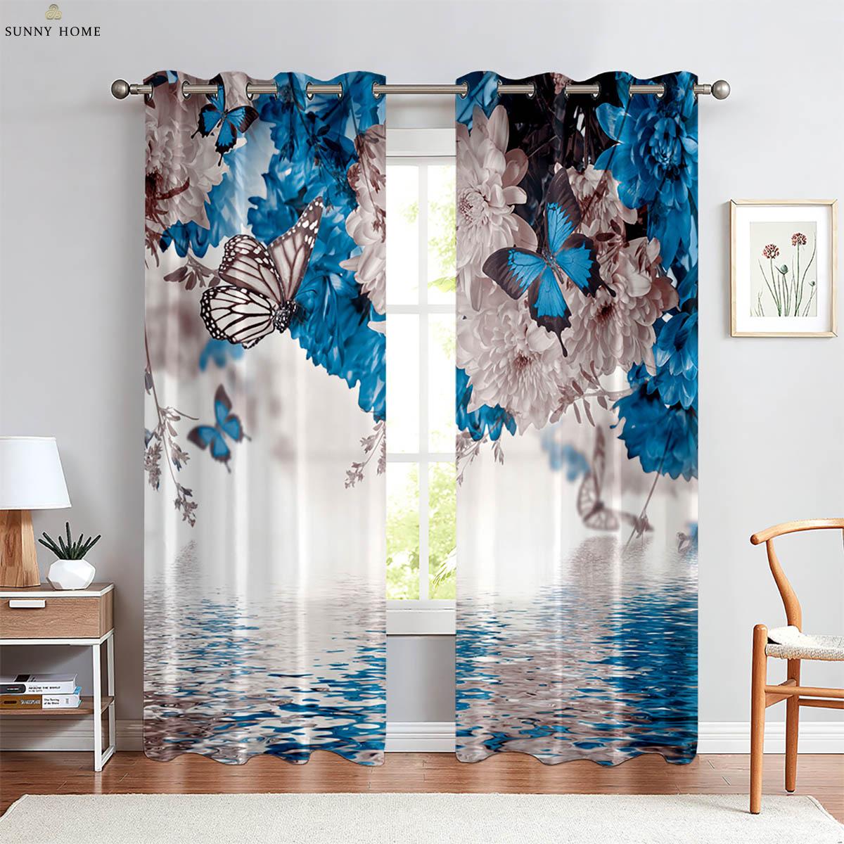 

Классическая картина маслом 3D печать занавеска кабинет студия гостиная спальня декоративная занавеска полиэфирное волокно 2 шт W50xH140(CM)x2PCS&Grommet Top