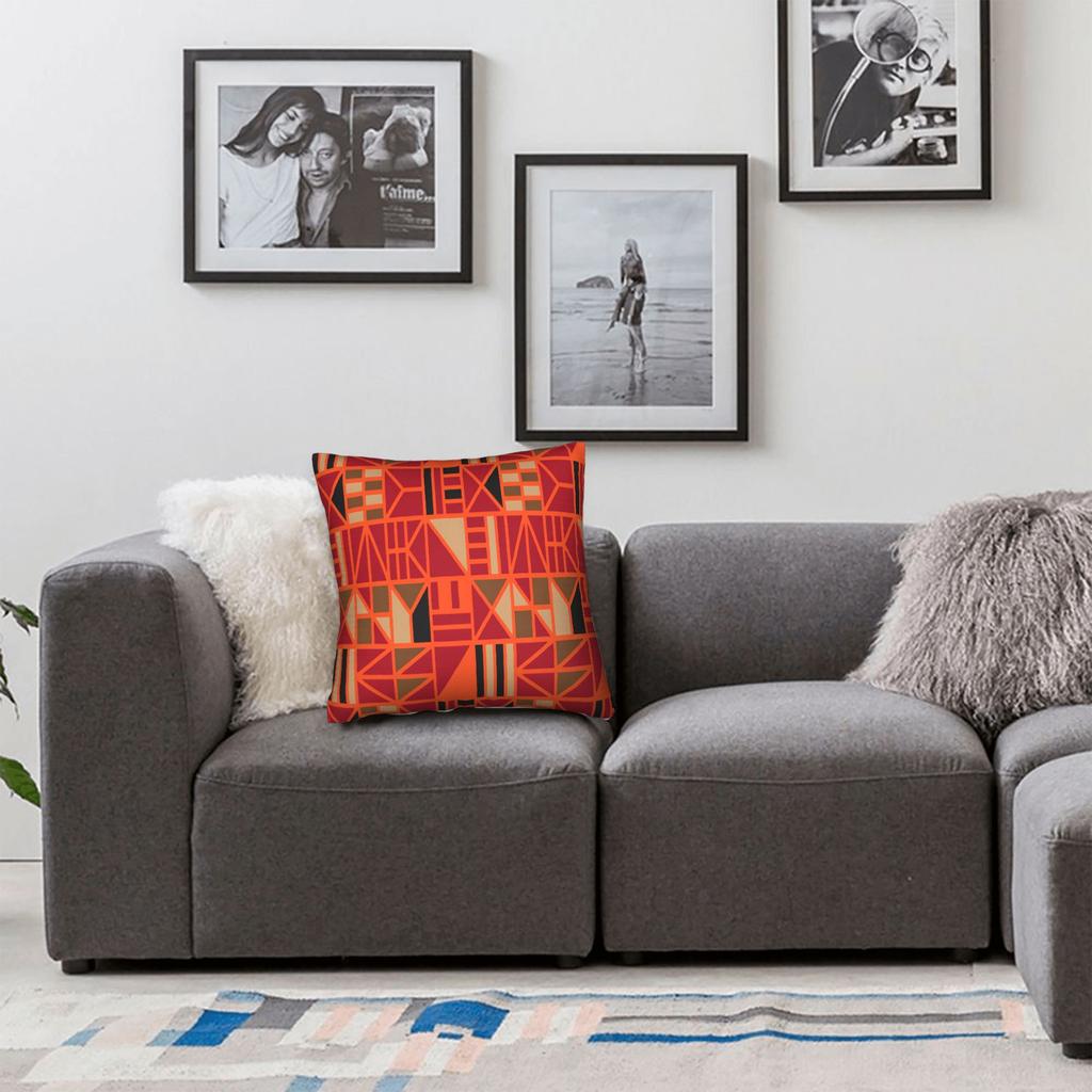 African Pattern Pillow Cover Novelty Pillow Case For Chair Sofa Home Decor Design Pillowcases Gift