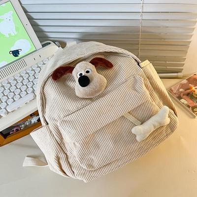Mochila Infantil Li Shen Cachorrinho Fofo - Bolsa de Ombro Leve para Jardim de Infância