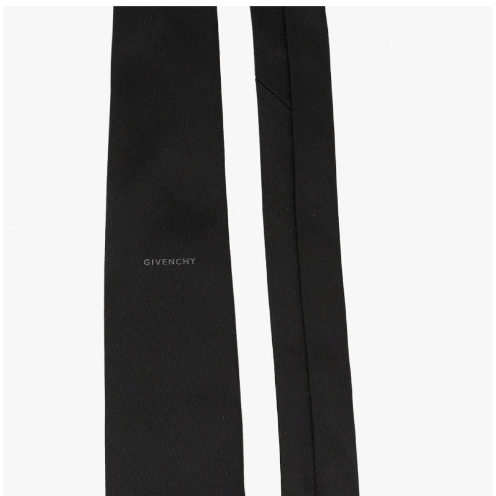 Givenchy Logo Silk Tie Bp105mp0xe