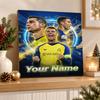 Cristiano Ronaldo Vlastní jméno Text 5D Diamantová malba Sada DIY Plné vrtání Diamantové umění Dekorace