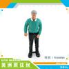 Set di Statuette Realistiche di Membri della Famiglia Includente Nonno Nonna Papà Mamma e Bambini per Collezionismo ed Esposizione