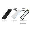PCIE M.2 SSD 2280 Ht Sink Cooler   Cooling Fin for Desktop Laptop Computer