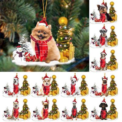 Adorable Christmas Hanging Decorative Easy for Cute Window Pendant KTY
