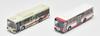 The Bus Collection Bus Collection Joint Operation Series 2: Nagoya City Transportation Bureau Meitetsu Bus, Set of 2, Diorama Supplies