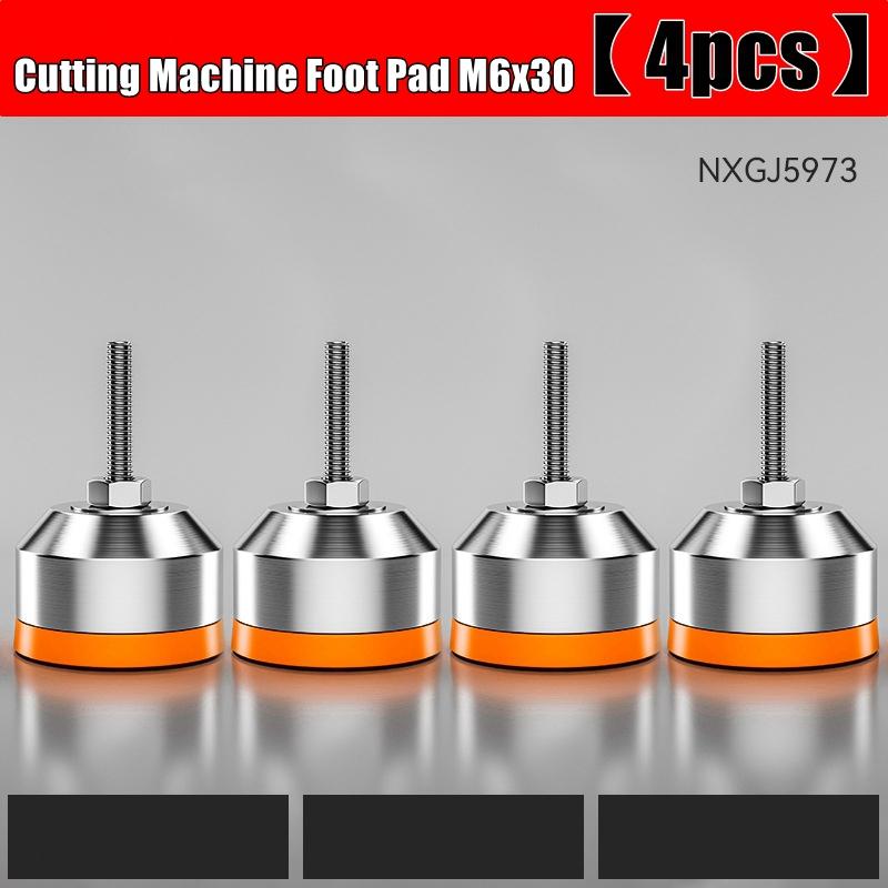 Stabiliserande nivåfötter Kraftiga nivåskruvben Justerbara fötter Nivelleringsfot för möbler, mekanisk utrustning