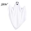 Haunted House Hanging Ghost Prop Halloween Outdoor Decoration, Cute Flying White for Suspended Simple Shape Front Yard, Porch, Patio, Lawn,