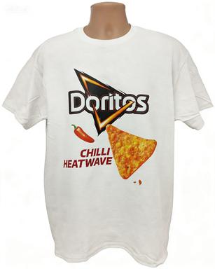 Doritos Chili Heat Wave 2026 Unisexs And Unisexs Summer Pure Cotton TShirt Comfortable Breathable HighQuality Ins Y2k