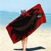 1Pc Crystal Skull Reflection Beach Towel Microfiber Beach Towel Thin Absorbent For Beach Swimming Yoga Bath Sports 0917129