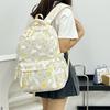 Schoolbag Sweet Beautiful Woman Backpack Large Capacity Junior High School Mori Student Schoolbag Small Floral Japanese Girl Casual Backpack