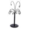 2pcs Xmas Ornament Tree Display Stand Metal Ornament Hold  Tree Jewelry Display Necklace Earring     