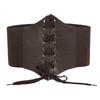Black Sexy Women's Corset Top Female Gothic Clothing Underbust Waist Sexy Bridal Bustier Body Slimming Wide Belts Dress Girdle