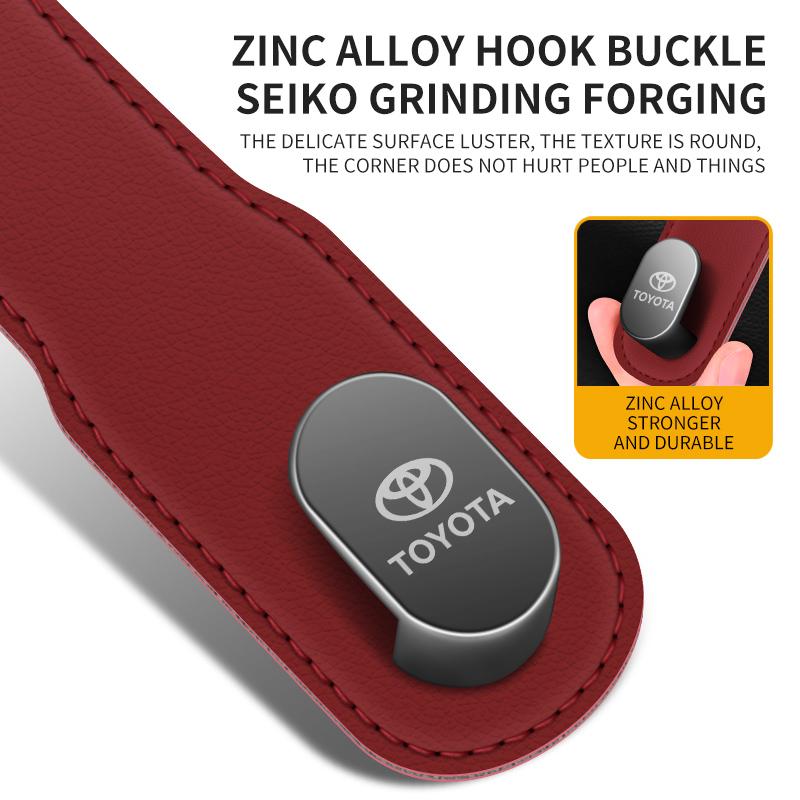 For Toyota Chr rav4 Yaris prius avensis Corolla Camry Anti-lost Durable Hidden Car Glove Box Hook Space-Saving Hanger Hook