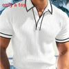 Polo Shirt Men Summer Short Sleeve Breathable Casual Fashion Polo Top For Youth