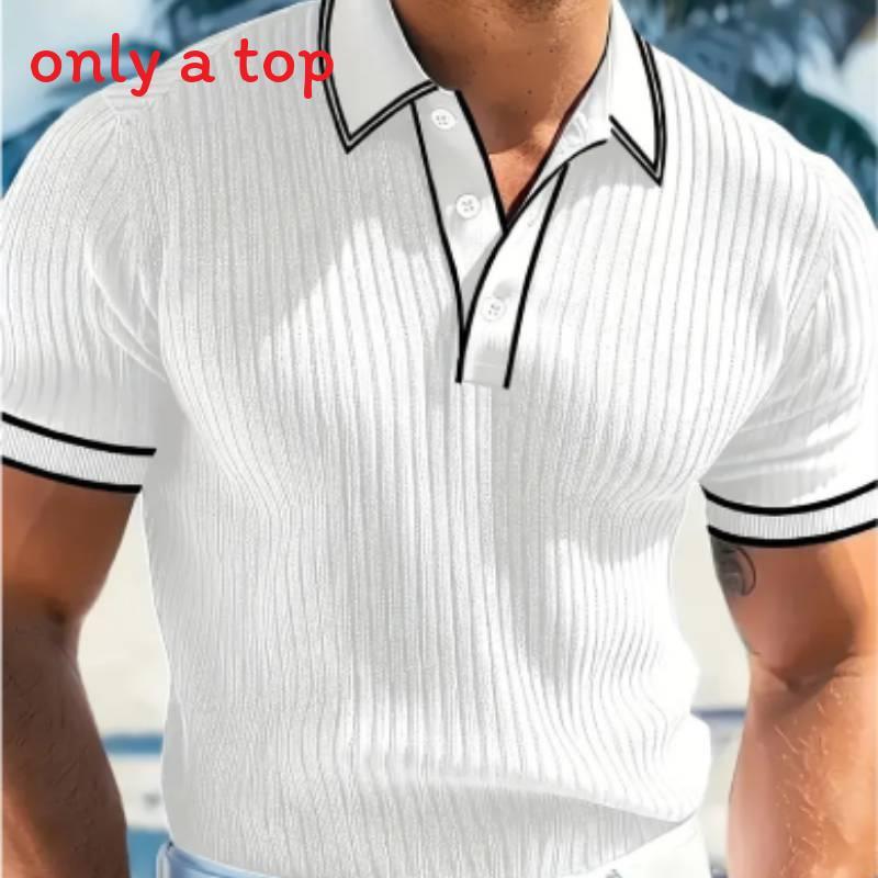 Polo Shirt Men Summer Short Sleeve Breathable Casual Fashion Polo Top For Youth