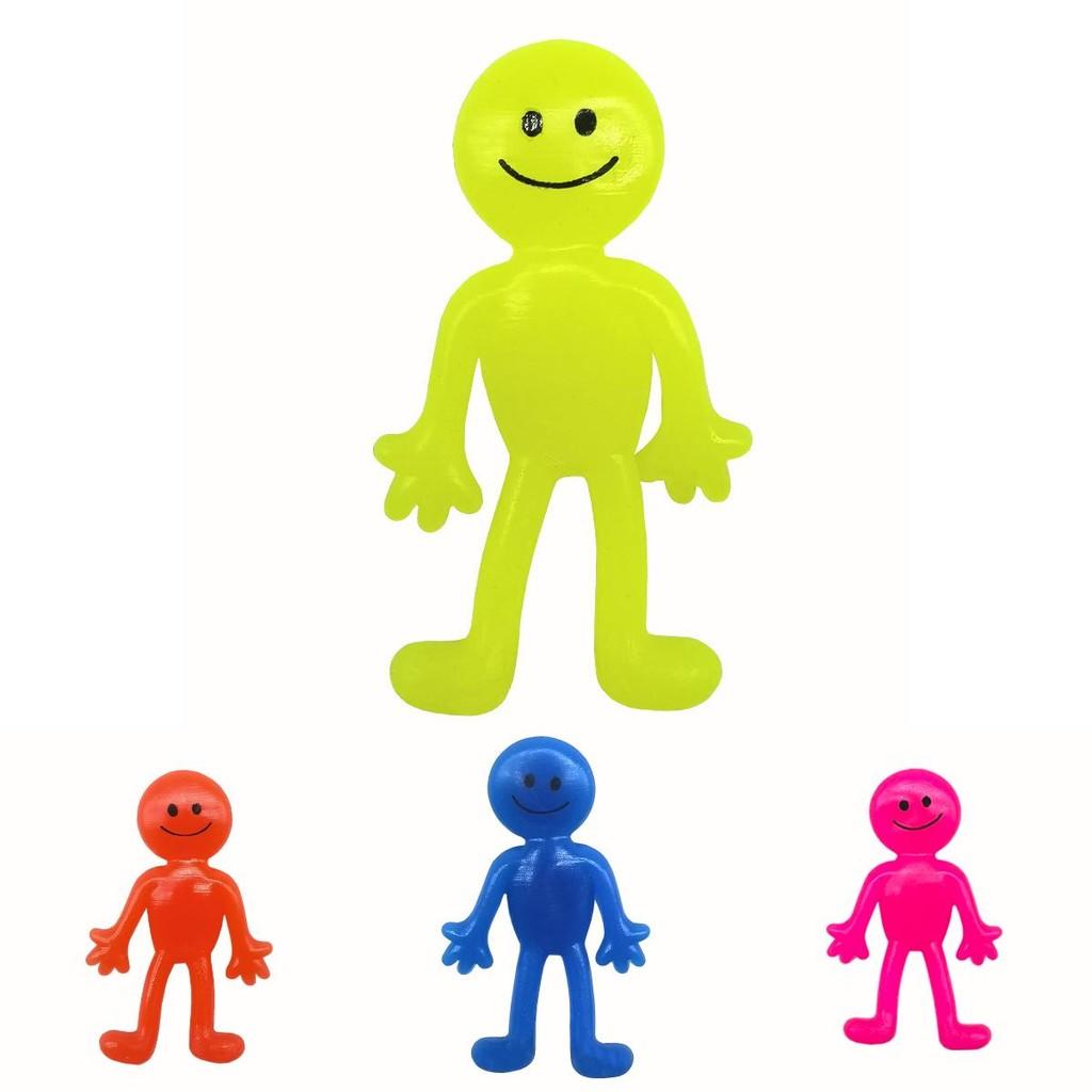 Colorful Tpr Emoticon People Squeeze Toy Stretch And Relax With This Popular Cross-border Item