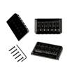 6 String Hard Tail Fixed Guitar Bridge with Screws & Wrench Top Load Tailpiece for Precisions Electric Instrument