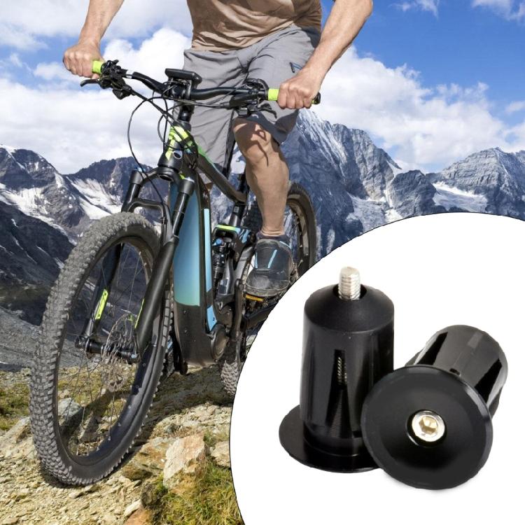 Grip Handlebar End Caps Handlebar Accessory 15-23.5mm Handlebar Expanding Plug 1 Pair Aluminium Handlebar Plugs Caps