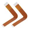 Ribbon Cable for PS2 Slim, 2pcs 7W Pickup Laser Lens Flat Ribbon Flex Cable Repair Part for PS2