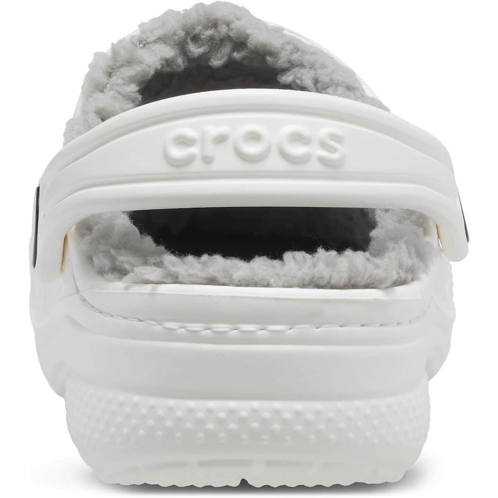 Crocs Kids Bayaband Lined Clog Grey 19cm White/Light