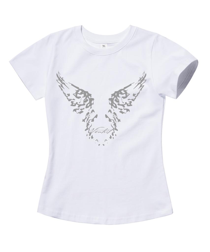 VENHIT Angel Slim Fit Short Sleeve T-Shirt
