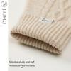 JIUMU Women's Pure Wool Thermal Gloves