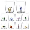 3D Animal Flower Built-in Glass High Borosilicate Glass Heat-resistant Transparent Glass Drinking Cup  Milk Coffee Juice Glass