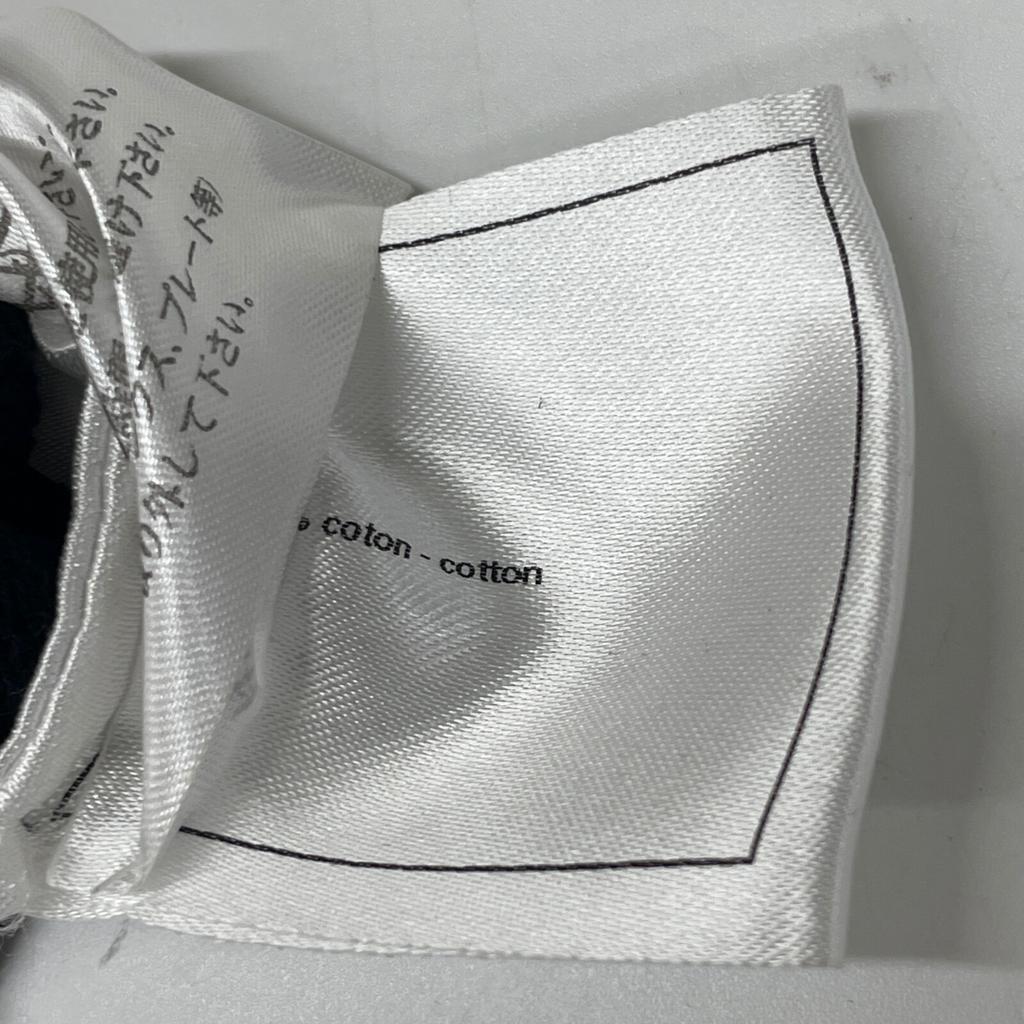 Chanel Black P51172 Cotton Knit T-Shirt Tops 34 blackUsed