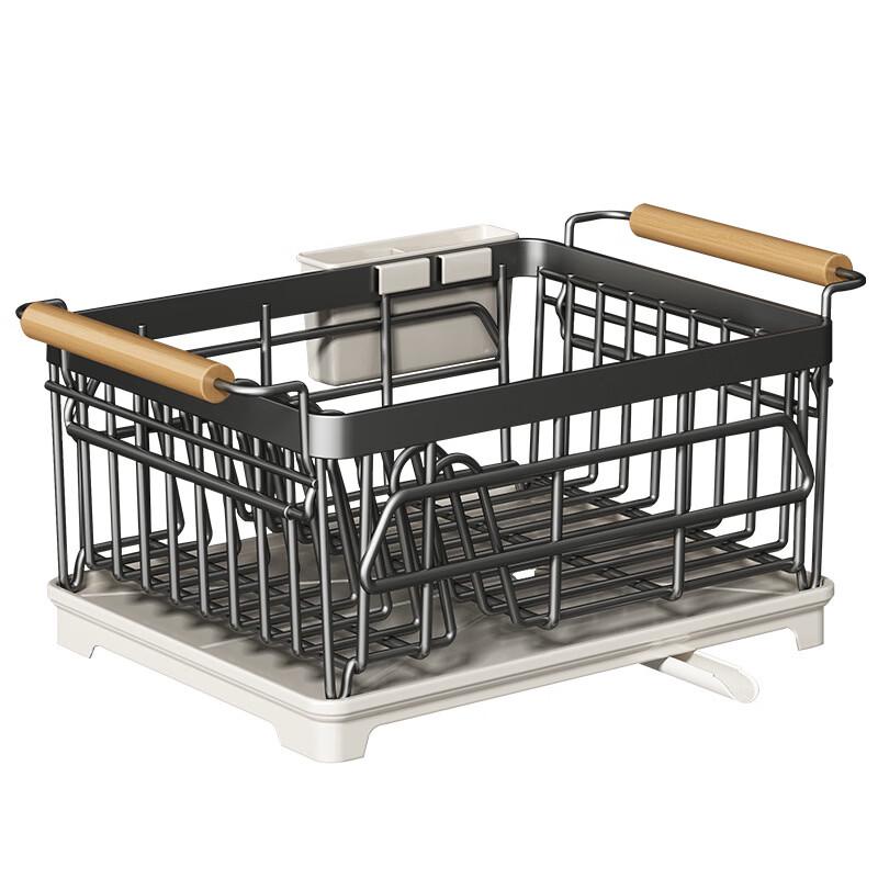 Kitchen Dish Drying Rack & Storage Organizer