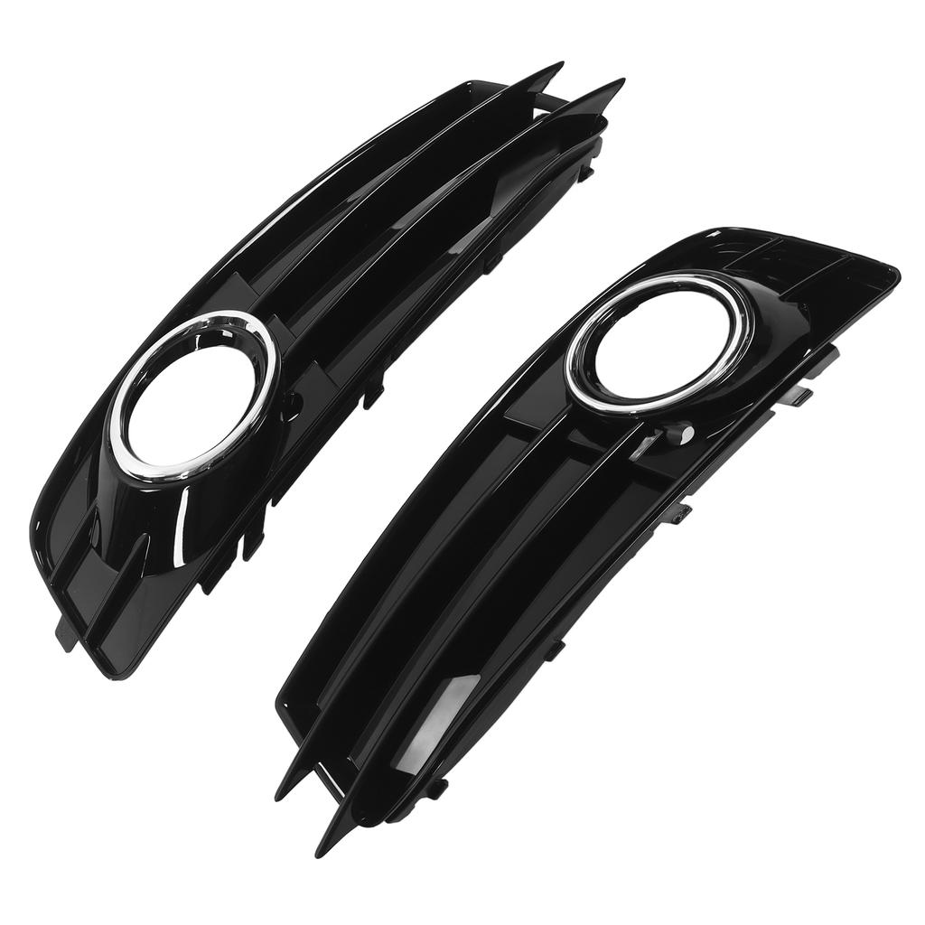 Front Bumper Fog Light Lower Grille Cover Trim Electroplated 8P0807682 Replacement for A3 8P 2009‑2012