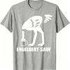 Gerunisex Humor Strauß Bierkrug Aufdruck T-Shirt Engelbert Sauf Lustiger Vogel Trink Tee Unisex Unisex Bar Party Tägliche Kleidung Oberteile
