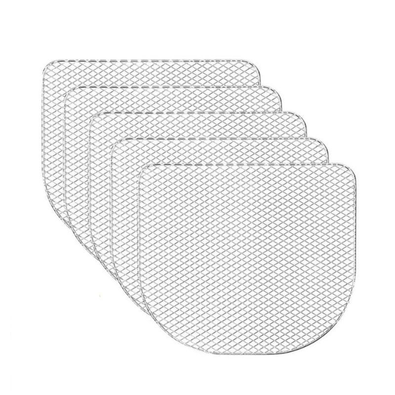 

M-Modern-5Pcsair Fryer Dehydrator Racks Stainless Steel Air Fryer Accessory Oven Accessories серебряный
