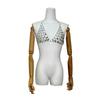 Rhinestone Tassel Body Chain Bikini Halter Bra - European & American Beachwear for Women