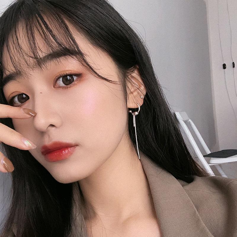 Asymmetrical Earrings Women'S Dark Department Minimalist Personality Cool Handsome Chain Women'S Earrings Geometric Fringed Earrings Earrings Earrings