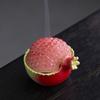 Chinese Style Pomegranate Incense Burner Resin Yoga Incense Burners  Interior Decoration
