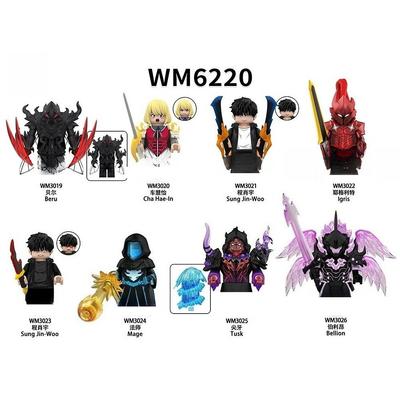 WM6220 Building Blocks, Mini Action Figures, Accessory Collection, Dolls, Toys, Children's Birthday Gifts