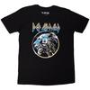 Def Leppard T-Shirt Metal Leopard Schwarz OFFIZIELL NEU
