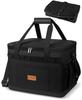 Heshare 30L Cooler Superb Cooling Soft Cooler Mini Cooking for and Emergency Preparedness Box, 4-Layer Insulation, Foldable, Power, Box, Waterproof,