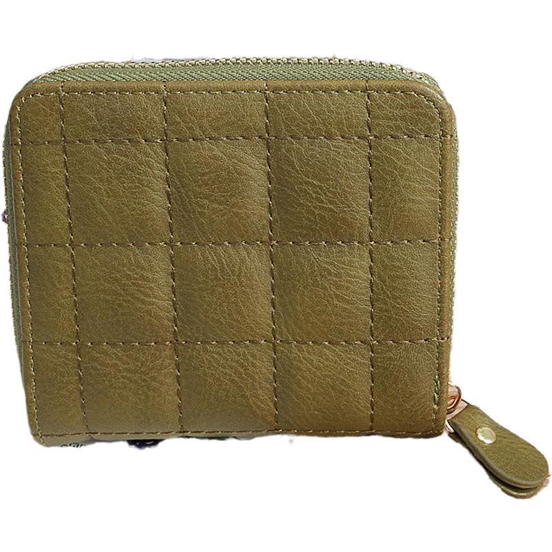 Versatile Small Wallet Women's Bag Short Zipper Cute Change Student Embroidery