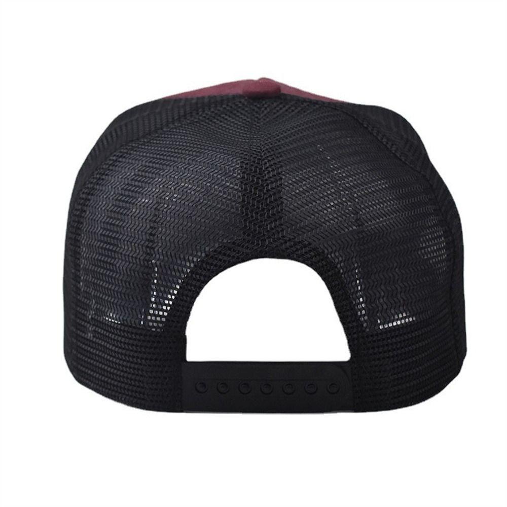 Breathable Mesh Cap Sun Protection Snapback Hat Sunhat Baseball Cap  Hip Hop Hat