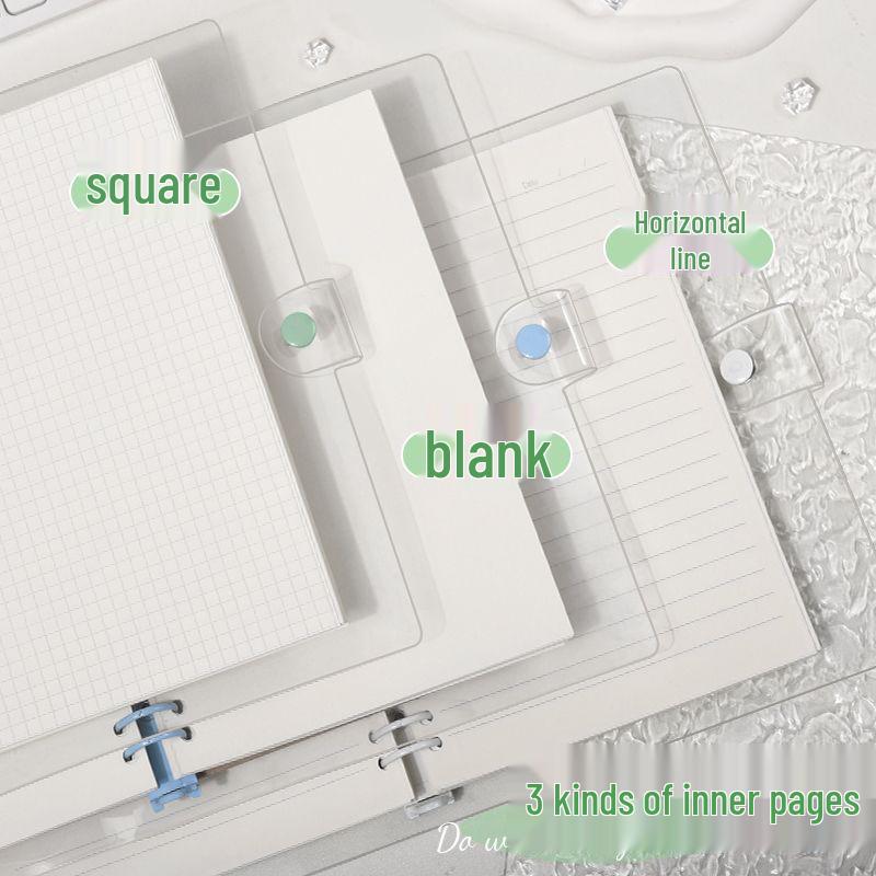 PVC Soft Cover B5 Notebook with Removable A5 Planner Diary