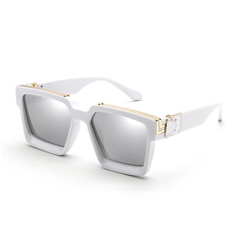 flat lens sunglasses mens