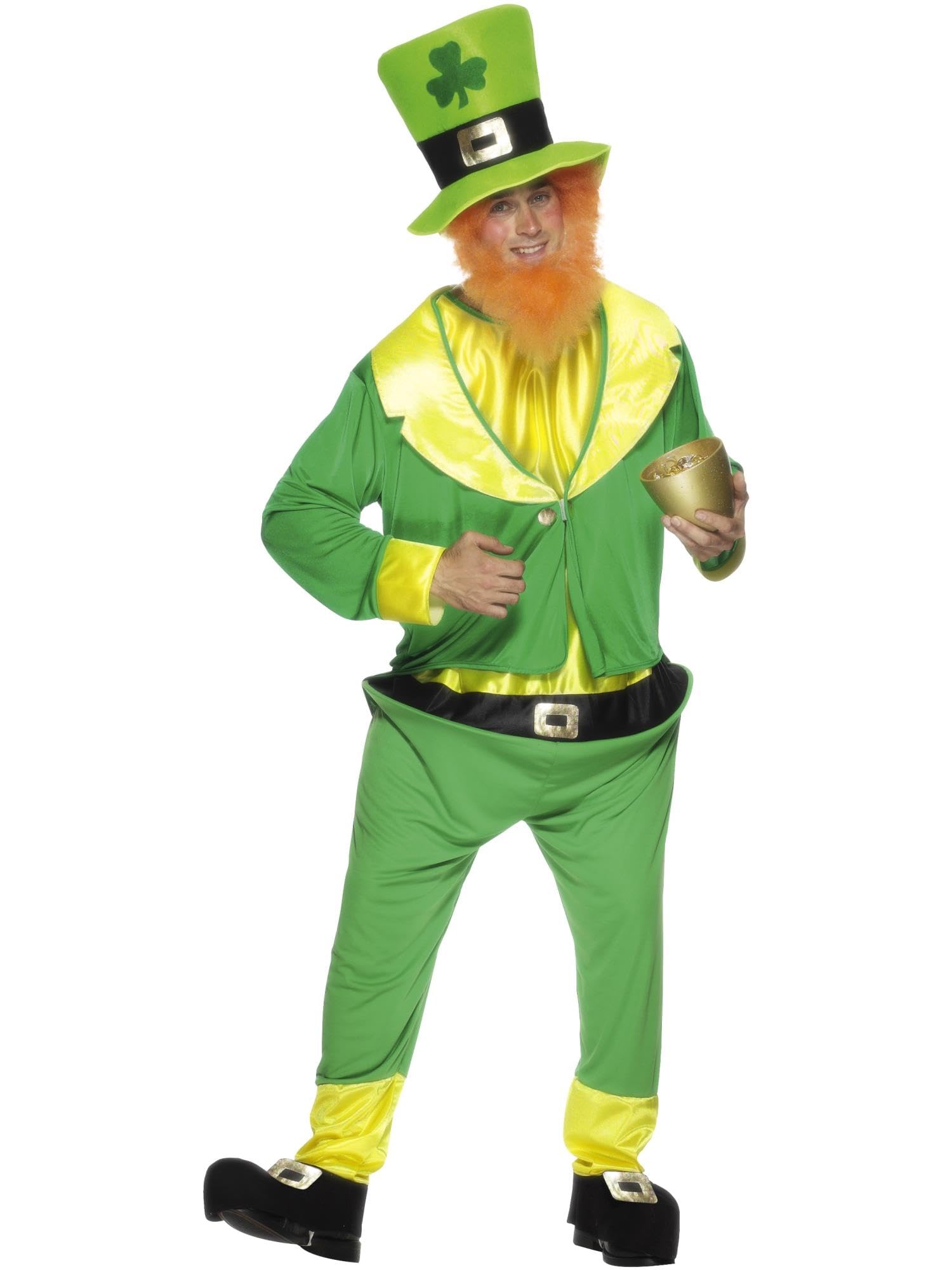 

Leprechaun Adult Fancy Dress Costume - золотой