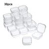 30 Stück Transparente Schmuckschatullen Sortiment Ohrringe Ohrhaken Halskette Tragekoffer Sortiertes Set Köder Organizer