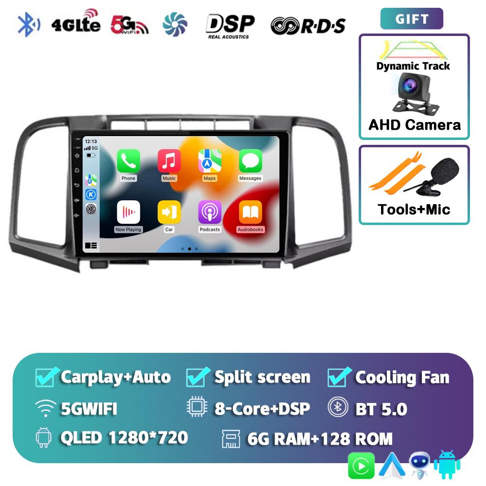 Android14 Carplay Auto For Toyota Venza 2008 - 2012 2013 2014 2015 2016 Car Radio Multimedia Player Video Stereo WIFI+4G BT 2DIN