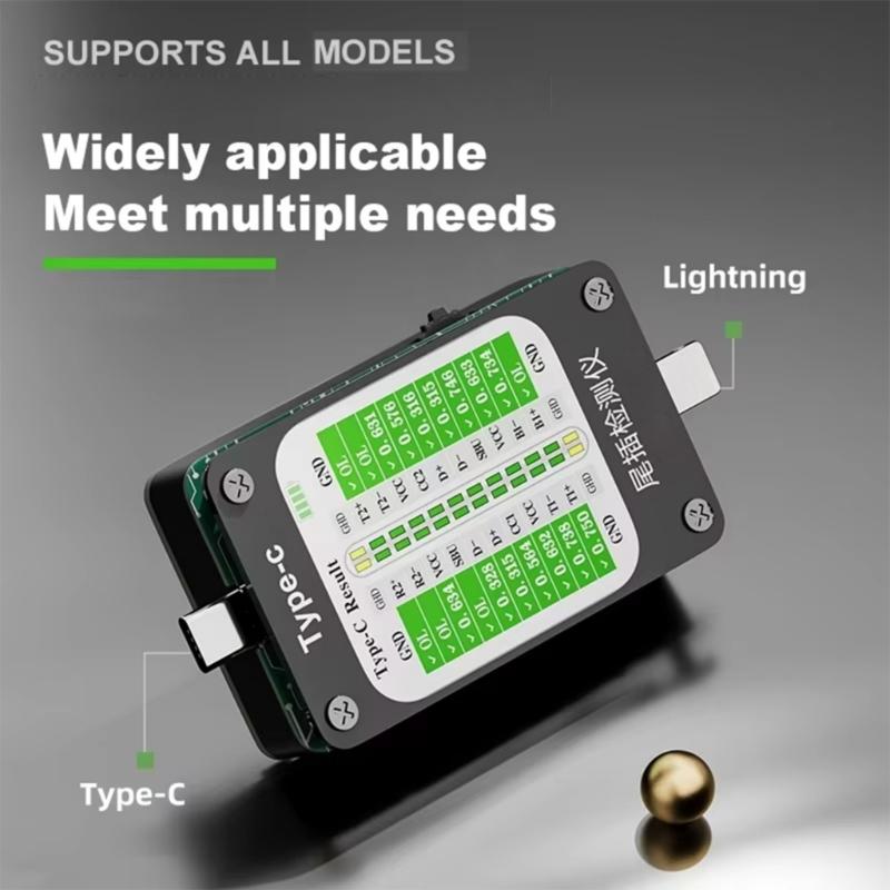 Nástroj pro opravu smartphonů All Inclusive s automatickou detekcí koncového konektoru pro zvýšení efektivity mobilní diagnostiky