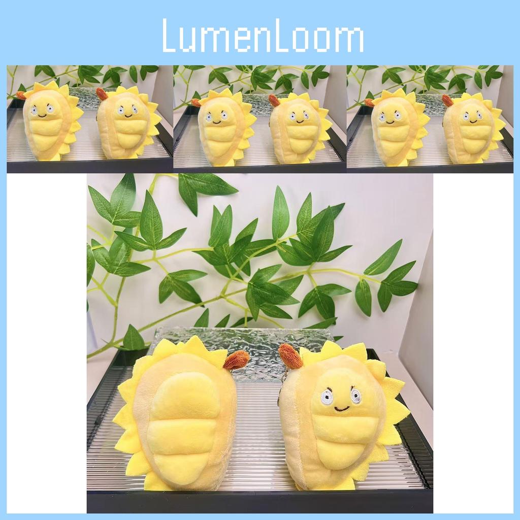 Durian Yellow Delightful Plush Stuffed Animal Cartoon Hanging Toy For Game Machines