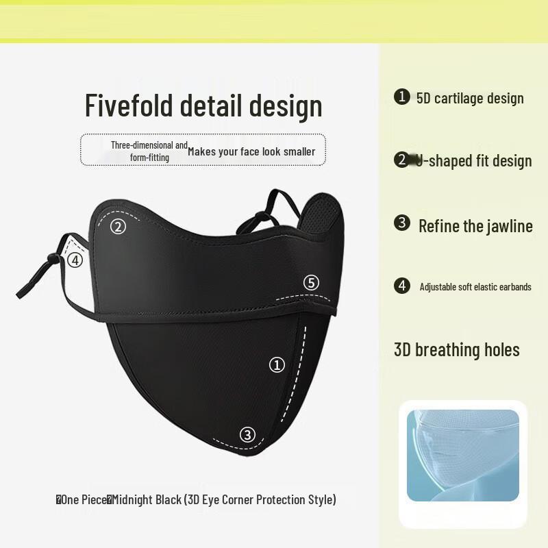 WEZHO Sun Protection Cooling Face Mask