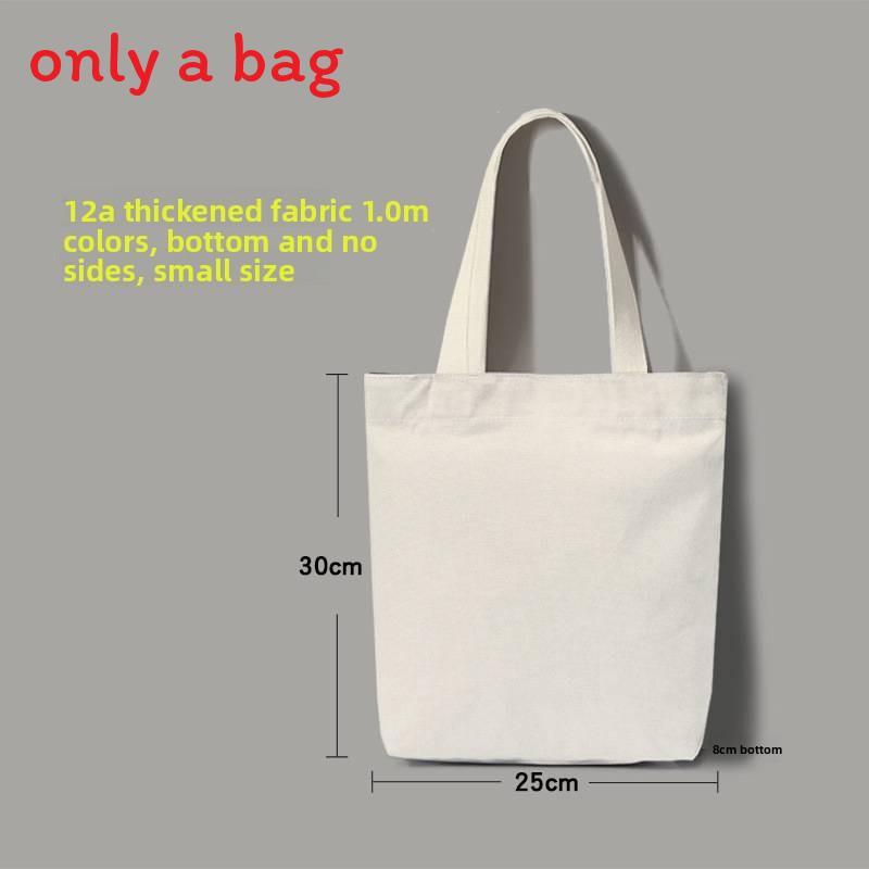 Minimalist Canvas Shoulder Bag For Daily Use With Large Capacity